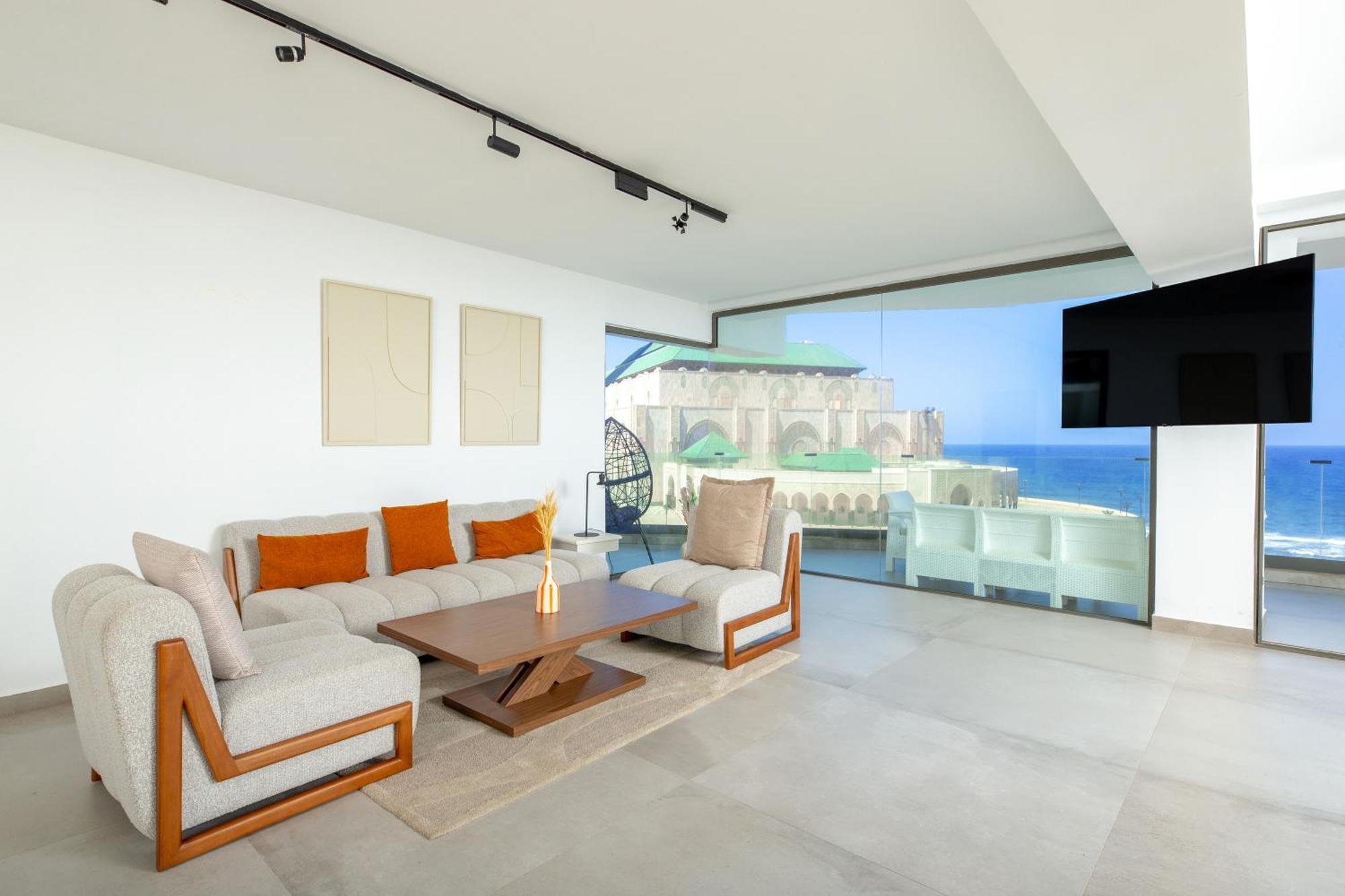 Thecasaedition - Bel Azur - Sea View & Hassan II Mosque Residency Casablanca Zewnętrze zdjęcie